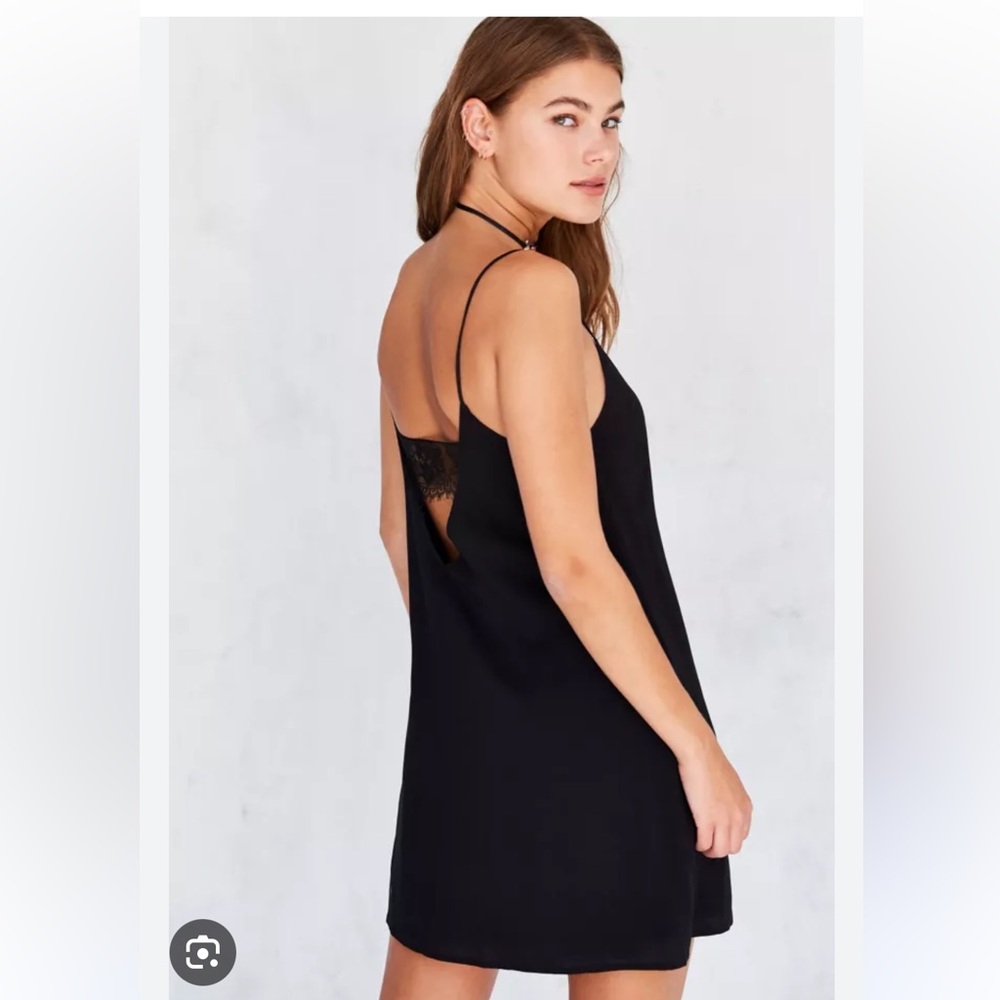 KIMCHI BLUE Black Slip Top